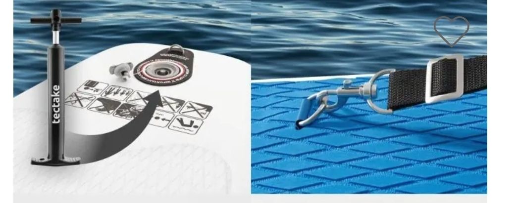 Tavole da surf e di nuoto: 2in1 Stand-Up Paddle Board rot/blau – Nuovo (secondo la descrizione) da Rotkreuz venduto da NextChance 1