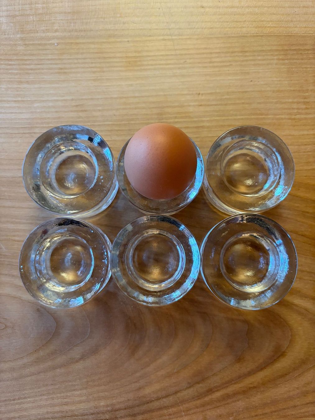 Glasi Hergiswil Sonstiges Geschirr: Eierbecher 6 Stk, Glasi Hergiswil – Gebraucht aus Bern von Stef1111 2