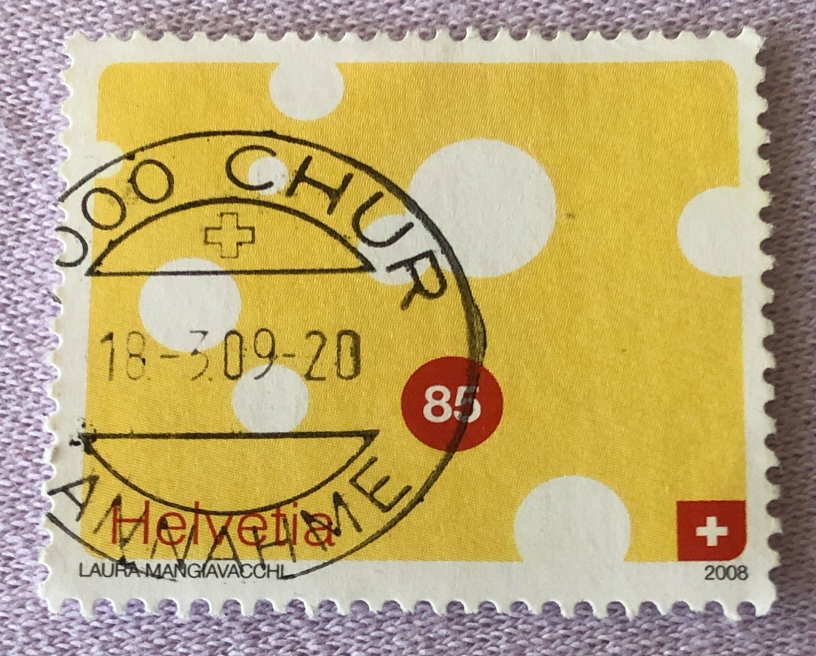 Tutti i francobolli: Nr.1284 Käse GESTEMPELT – Usato da Aarau venduto da Billa007