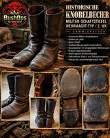 Historische Knobelbecher  Wehrmacht-Typ / 2. WK