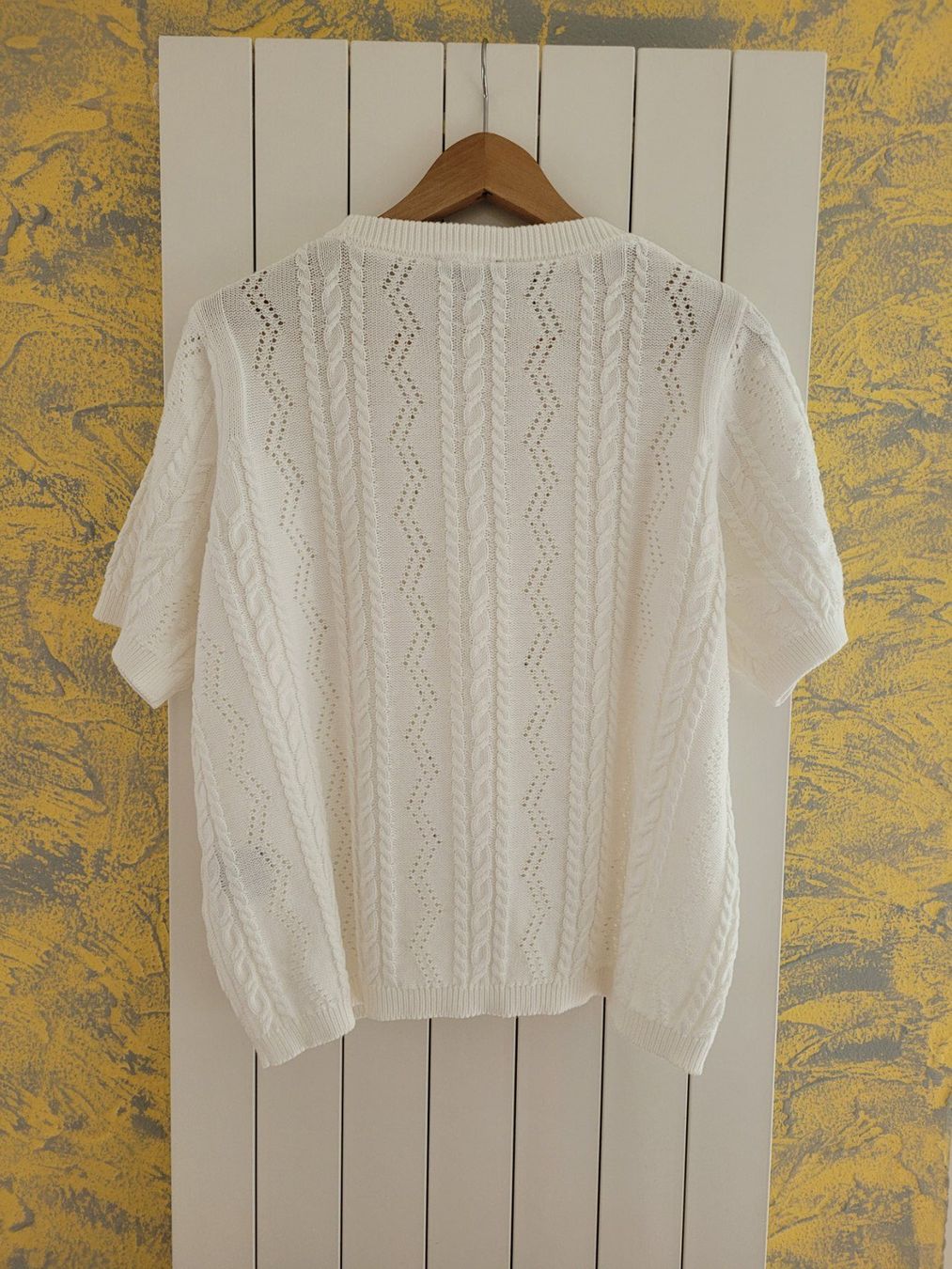 C&A Maglioni & Felpe: C&A Strick-Sommerpullover, Weiss, XXL, Top Zustand, – Nuovo (secondo la descrizione) da Sachseln venduto da Randow 1