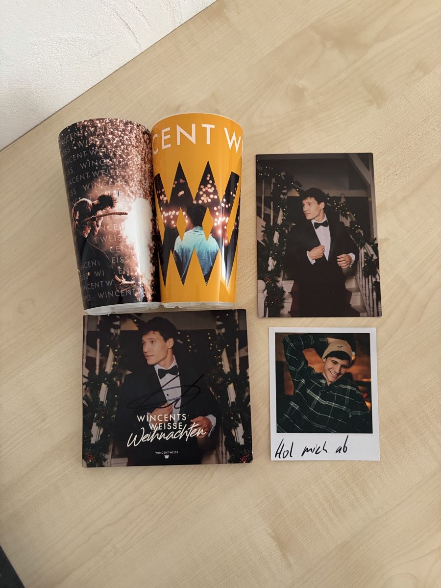 CD: Wincent Weiss Fanpaket mit unterschriebener CD – Usato da Kaisten venduto da r_w