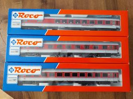 Roco 45255/56/57 - DB IC Personenwagenset HO GS OVP NEU