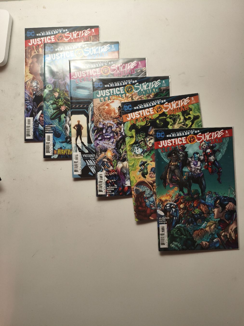 DC Rebirth Justice League vs Suicide Squad Comics 6/6 (Neu und ...