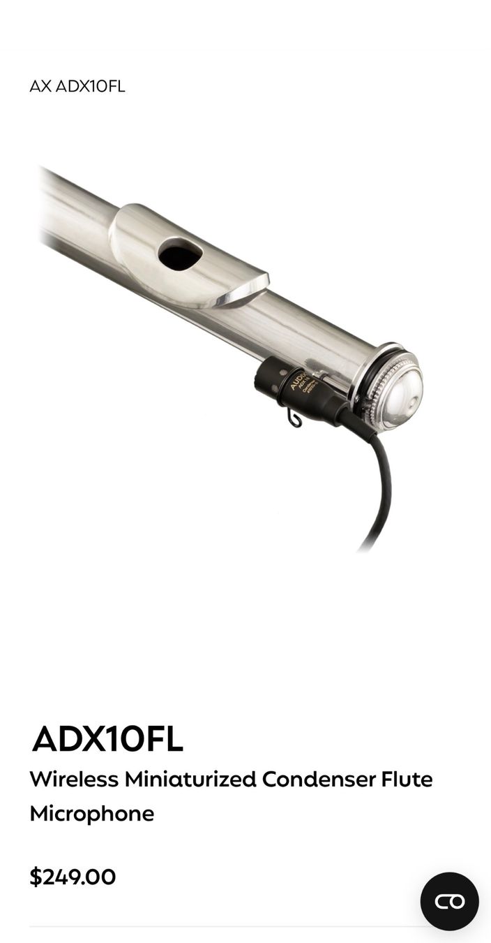 Microfoni: AUDIX ADX10FL flute condenser mic with pre-amp – Usato da Bern venduto da mer_78fb