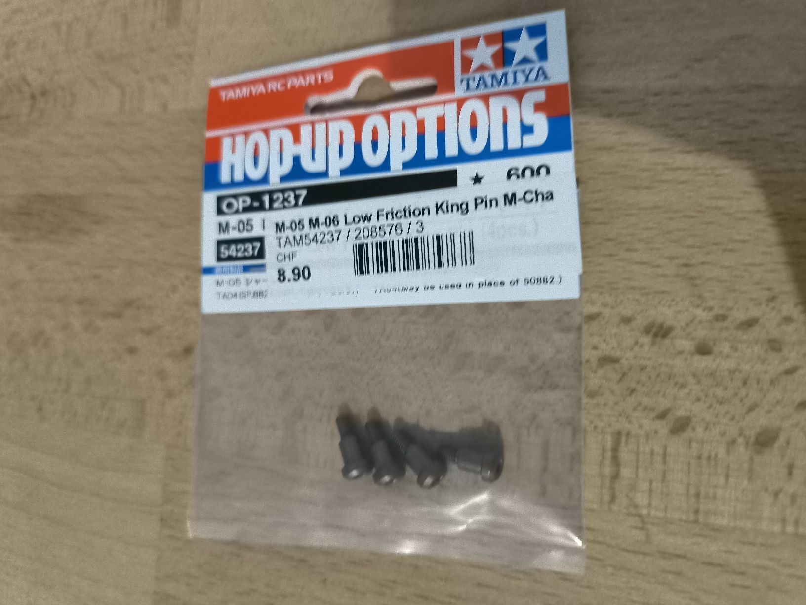 Tamiya low Friction king pin 54237 OP-1237 M-05 M-06 (Neu und ...
