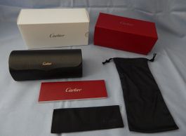 Cartier - Schwarzes Brillenetui inkl. Zubehör