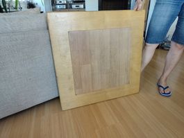Holzplatten mit Füssen aus Schaumstoff 75x75cm gebraucht