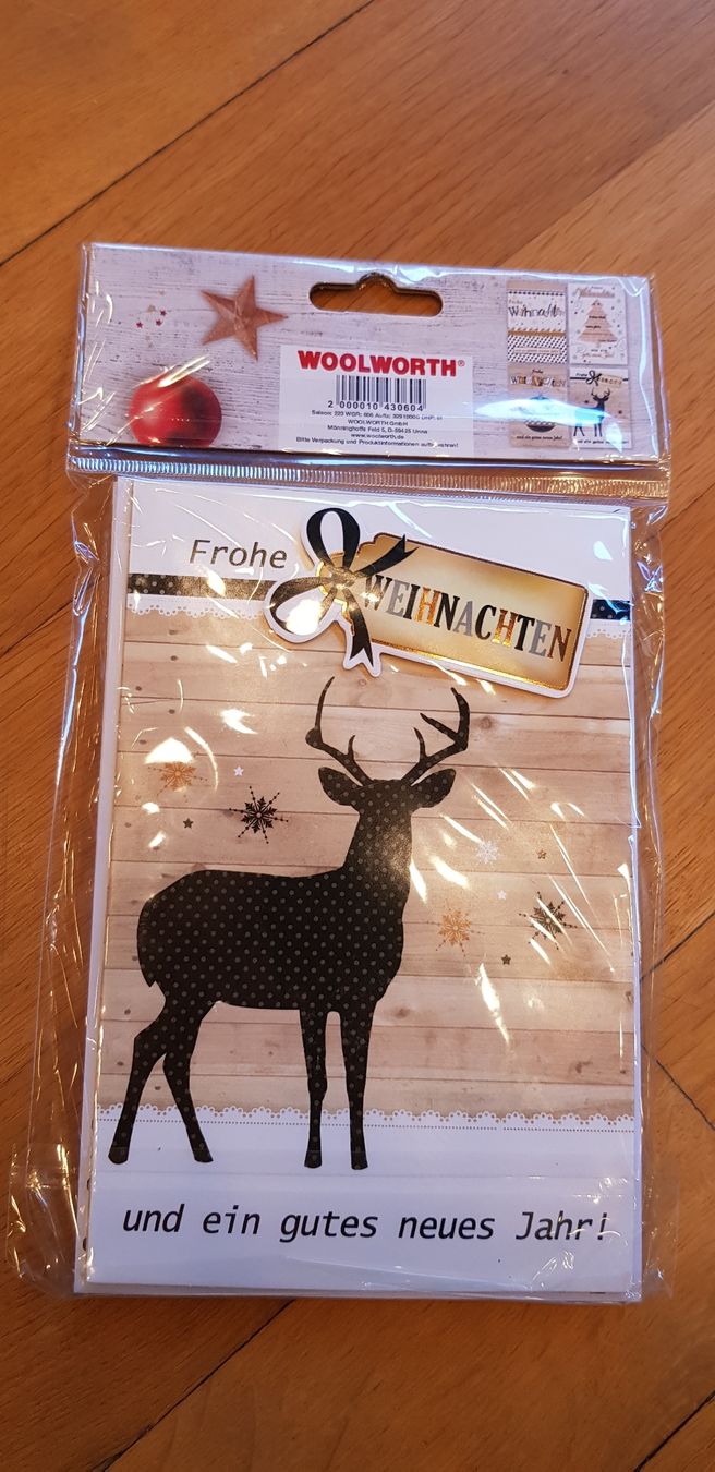 Cartoline: Weihnachtskarten Set 8 Stück neu verpackt – Nuovo e nell'imballaggio originale da Zürich venduto da sb_t28m 1