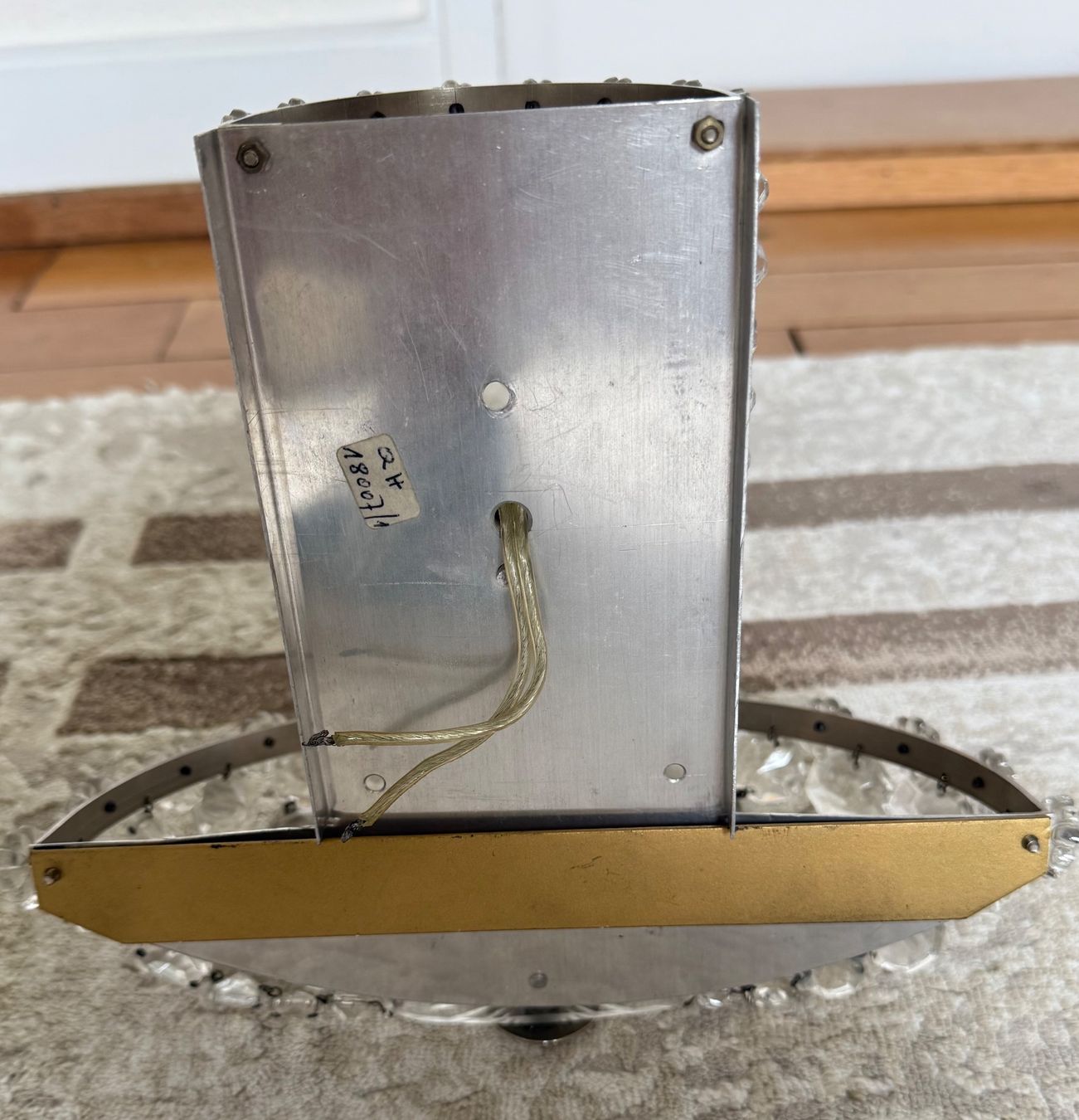 Lampes: Wandlampe Glasperlen Kristalloptik, Metall – D'occasion à Wohlen AG par homecollectivech 4