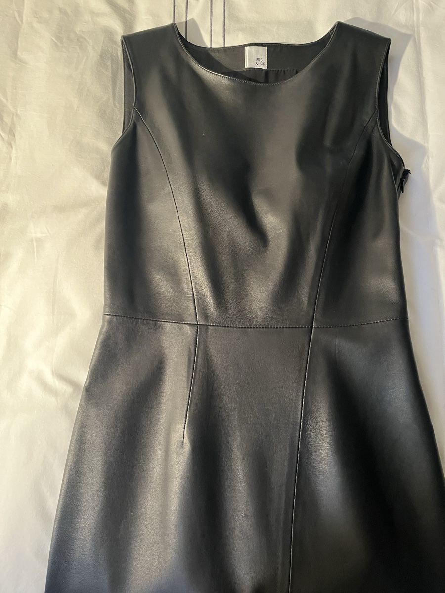 Kleider: IRIS&INK Lederkleid Schwarz – Gebraucht aus Bäch SZ von cmo_6ks5 3