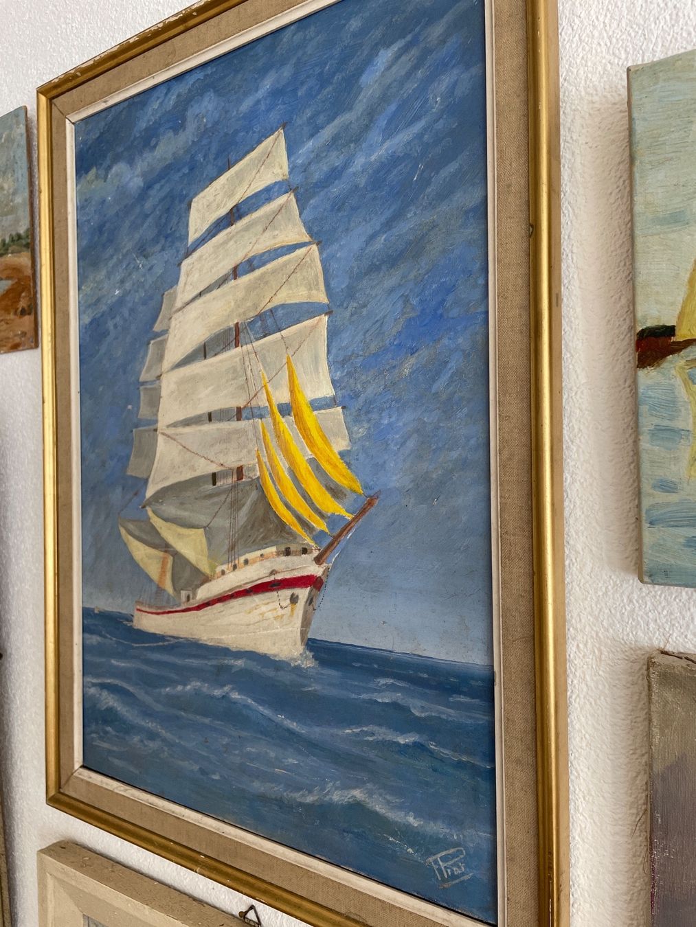 Foto & Immagini: Segelboot Bilder Lot Segelschiffbilder – Usato da Sirnach venduto da dasrosahaus 9