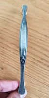 Möbelgriff Metall silberfarben mit Schrauben ca. 16 cm