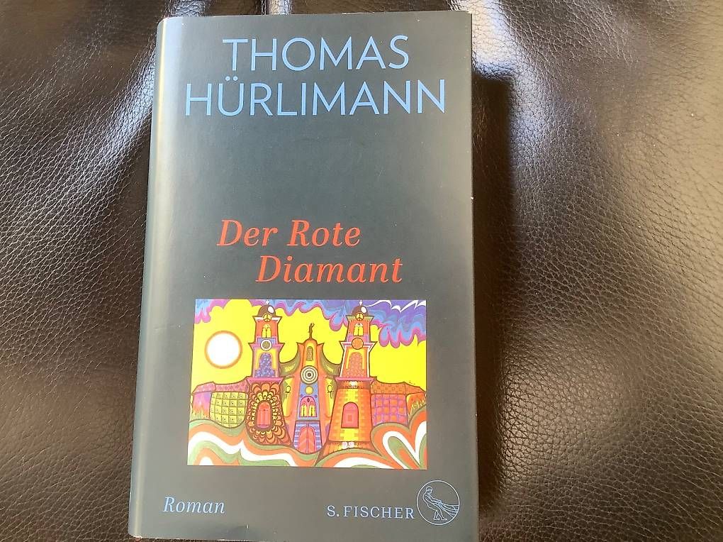 Libri: Der rote Diamant- Thomas Hürlimann – Usato da Männedorf venduto da clemenco