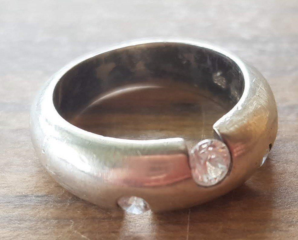 Ringe: Ring 925 Silber Zirkonia – Gebraucht aus Mörschwil von wunderkiste44 8