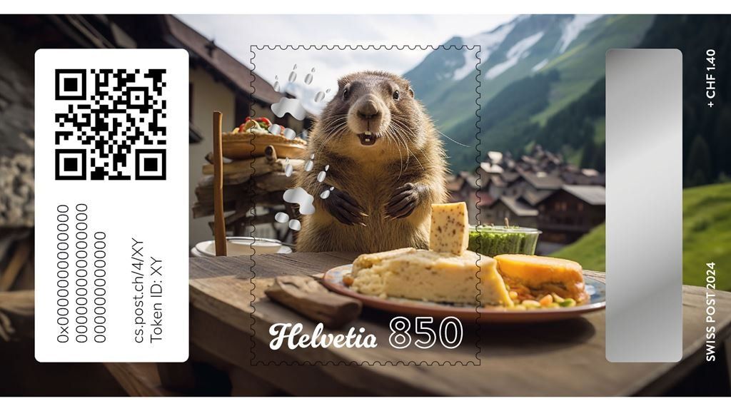 Tutti i francobolli: Swiss Cyrpto Stamp 4.0  - ID08 – Nuovo (secondo la descrizione) da Nürensdorf venduto da Wini56