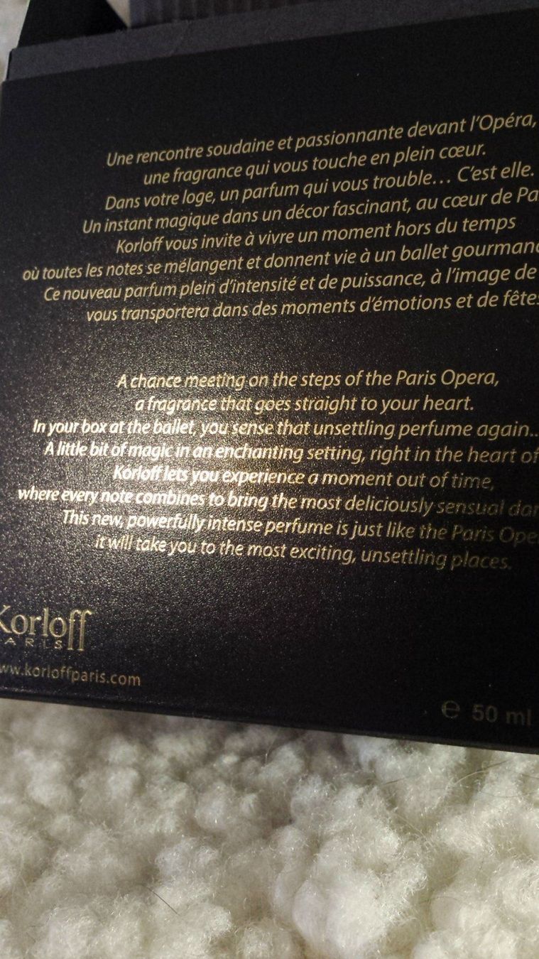 Profumi & Eau de Toilette: Korloff Gala à Paris EdP 50ml – Nuovo (secondo la descrizione) da Luzern venduto da Zimprich 5