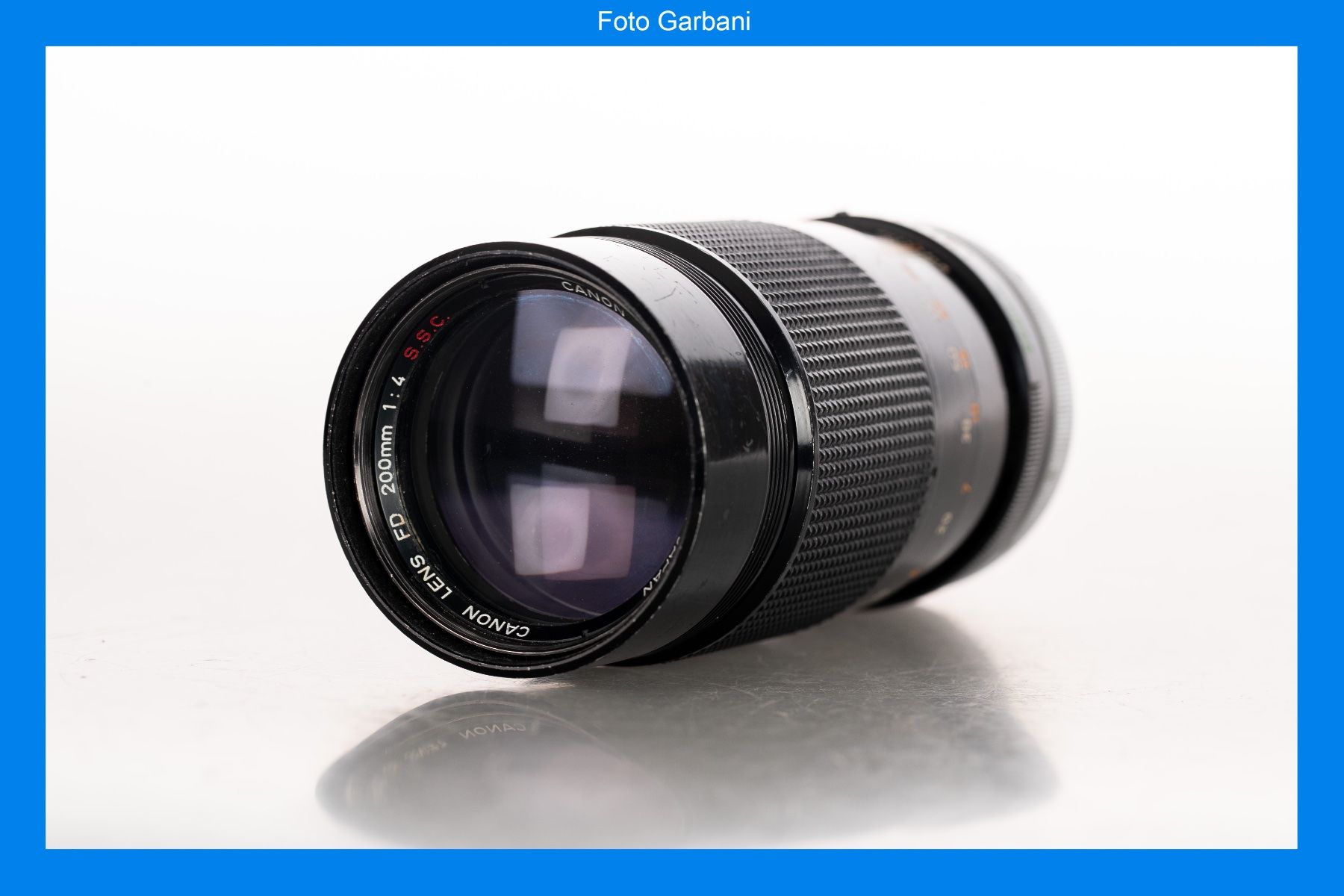 Canon Objektive: Canon FD 200mm f4 S.S.C – Gebraucht aus Muralto von FotoGarbani 1