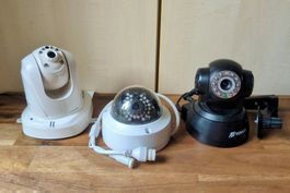 3x Überwachungskameras Trendnet/Tenvis