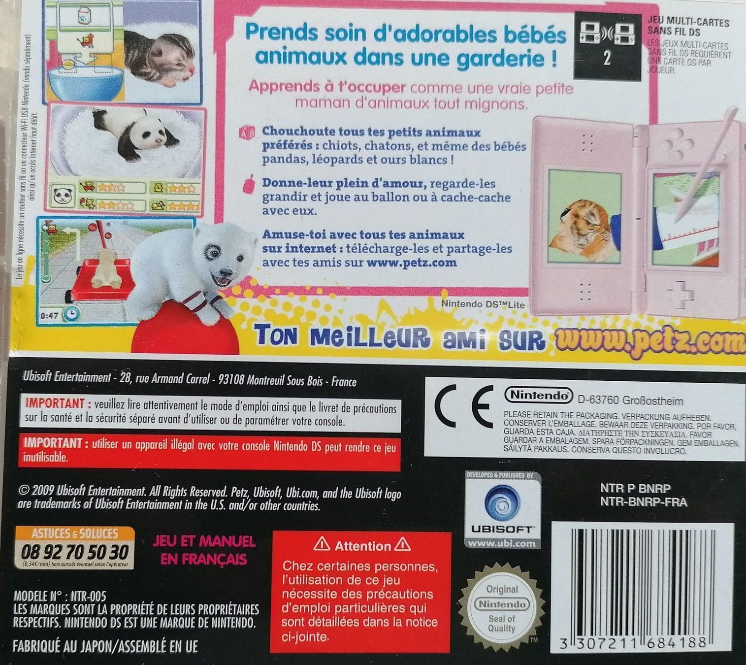Giochi: Nintendo DS autour des animaux – Usato da Vevey venduto da PAV61 7