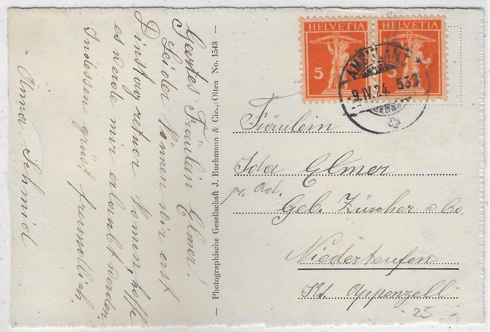 Cartoline postali: Grosswangen - Totalansicht - Milchhandlung – Usato da Ettingen venduto da Kartenplanet 1