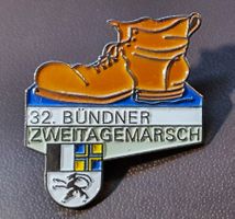 T294 - Pin 32. Bündner Zweitagemarsch Kantons-Wappen