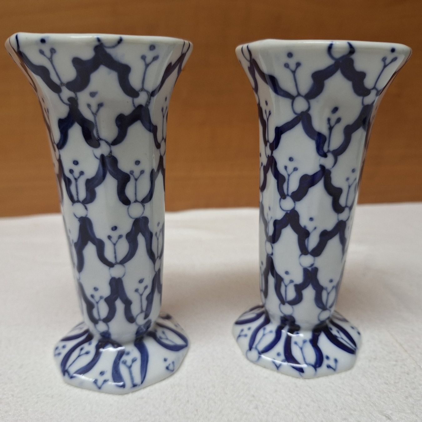 Kerzenständer: Versand möglich. 2 schöne Vintage Kerzenständer, handgemalt – Gebraucht aus Winterthur von Goldpipau 5