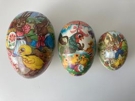 Alte Ostereier aus Karton