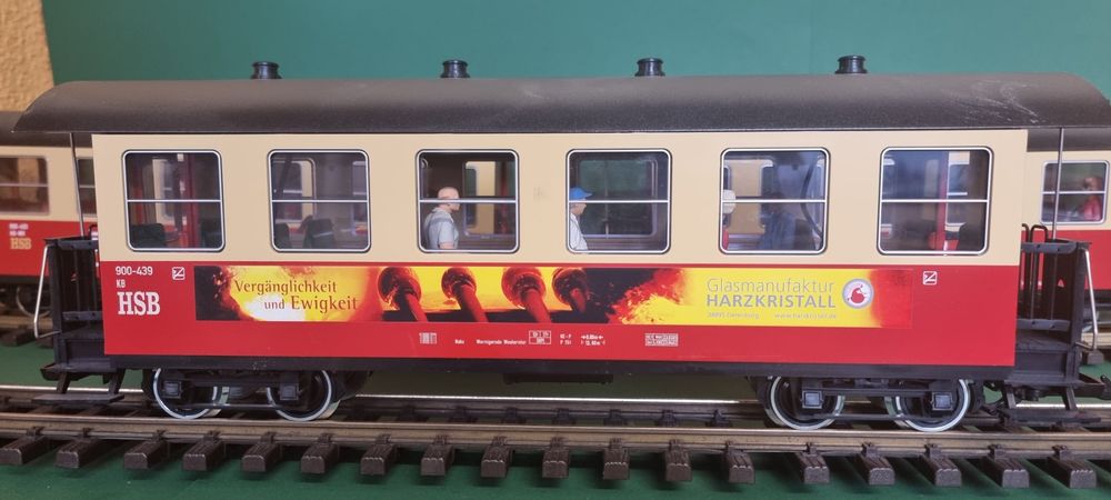Harzer Schmalspurbahn Bausteine Set - 1435 Teile MOC Zug Modell