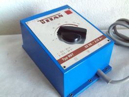 Modellbahn Transformator Titan Typ 997 blau  52 VA  2,5 A