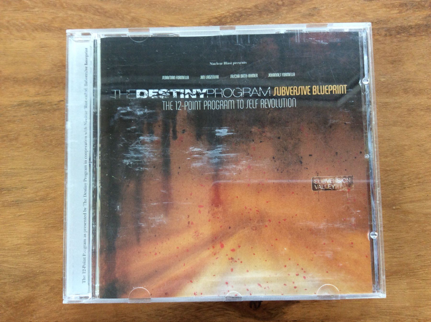 CDs: CD The Destiny Program – Subversive – Gebraucht aus Horgen von flyingpenguin2000