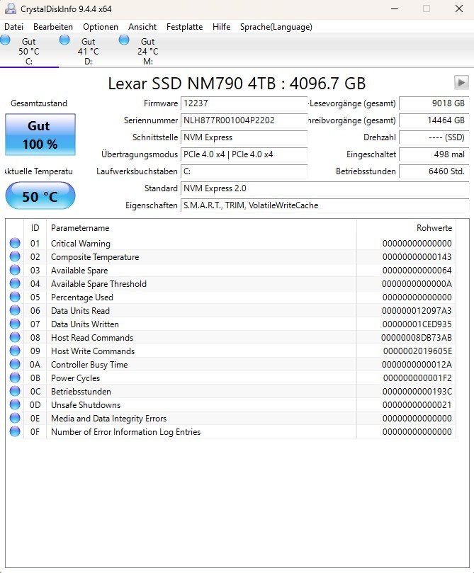 Western Digital Harddisks: 4TB HDD WD Red NAS – Gebraucht aus Künten von Thozogg 3