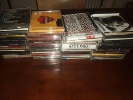 CD Sammlung über 60 CDs; Alternative, Hip Hop, Punk, Rock ..