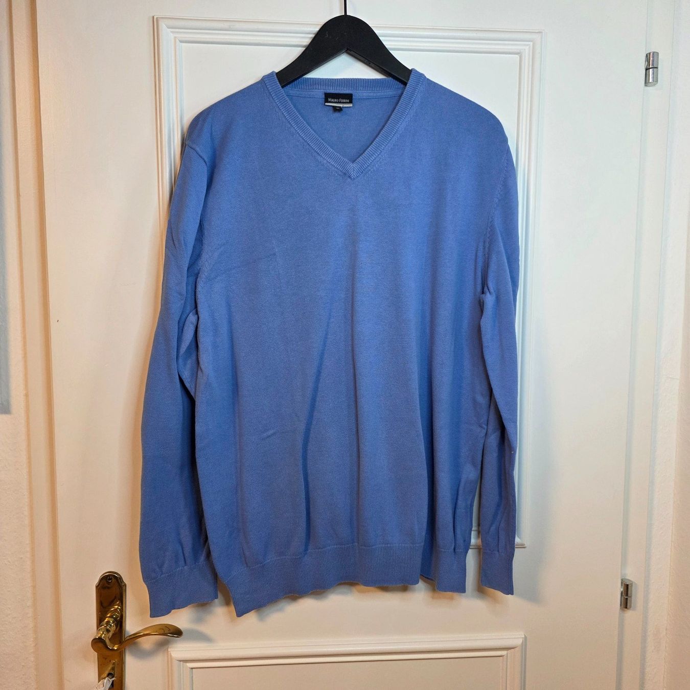 Pullover & Sweatshirts: 💙 Mauro Ferrini Herren Pullover XL Feinstrick – Gebraucht aus Wald ZH von CapLux