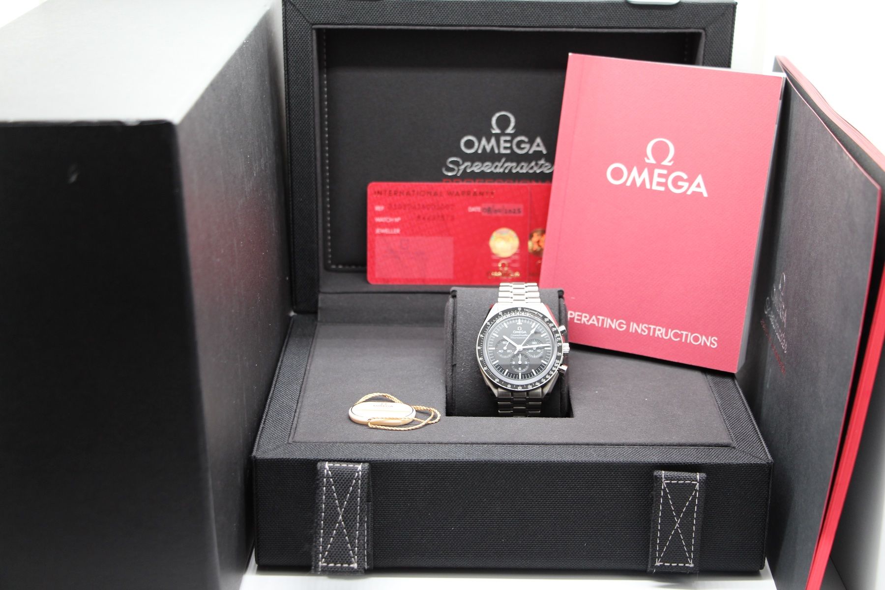 Omega Orologi: Omega Speedmaster Saphir Ref. 310.32.42.50.01.002, Full-Set – Usato da Zug venduto da eMDi_Collection 8