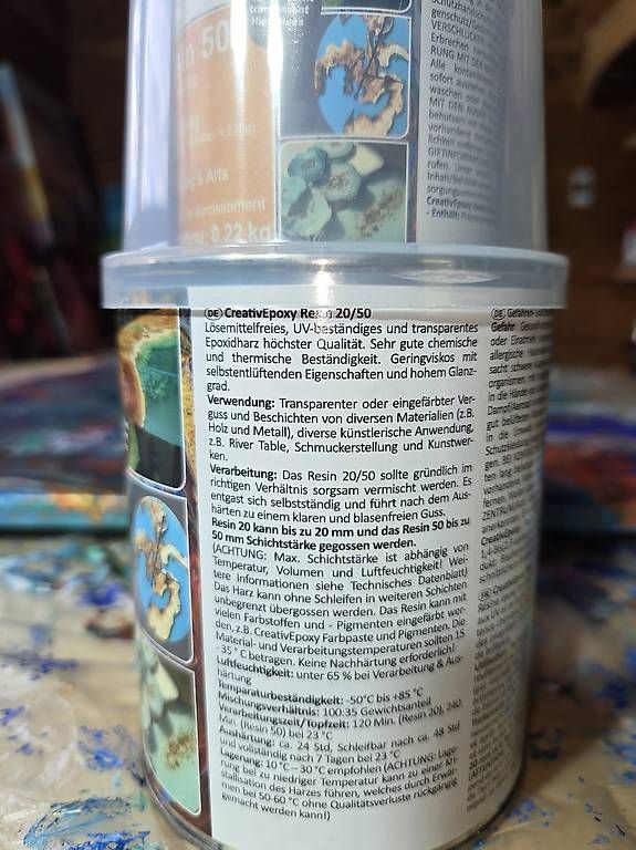 Bastelsets: Epoxydharz – Neu und originalverpackt aus Malters von Sergiorubini 3