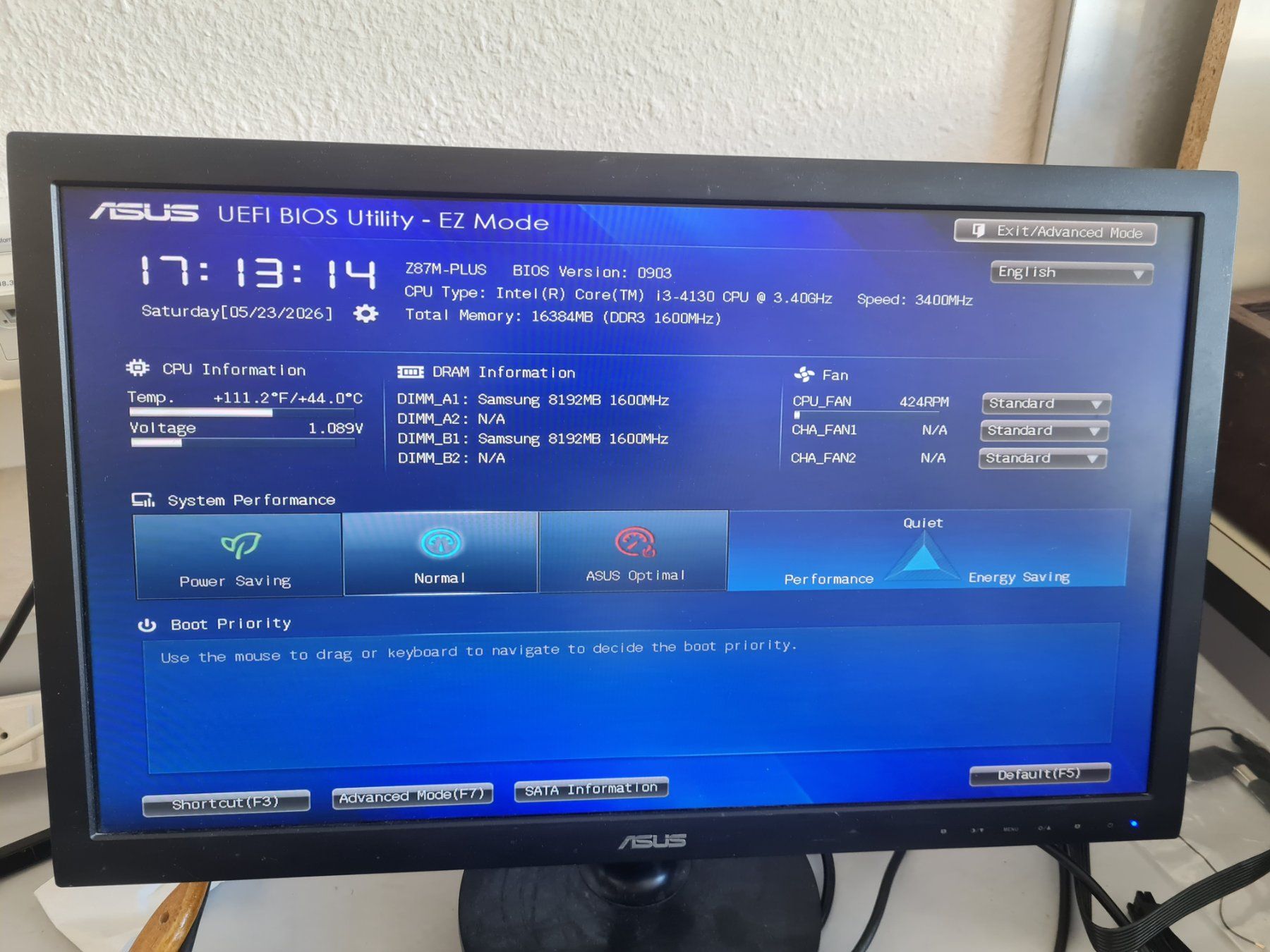 Asus Schede madri: Z87M-Plus+i3+16GB RAM – Usato da Fribourg venduto da Tolkien 1