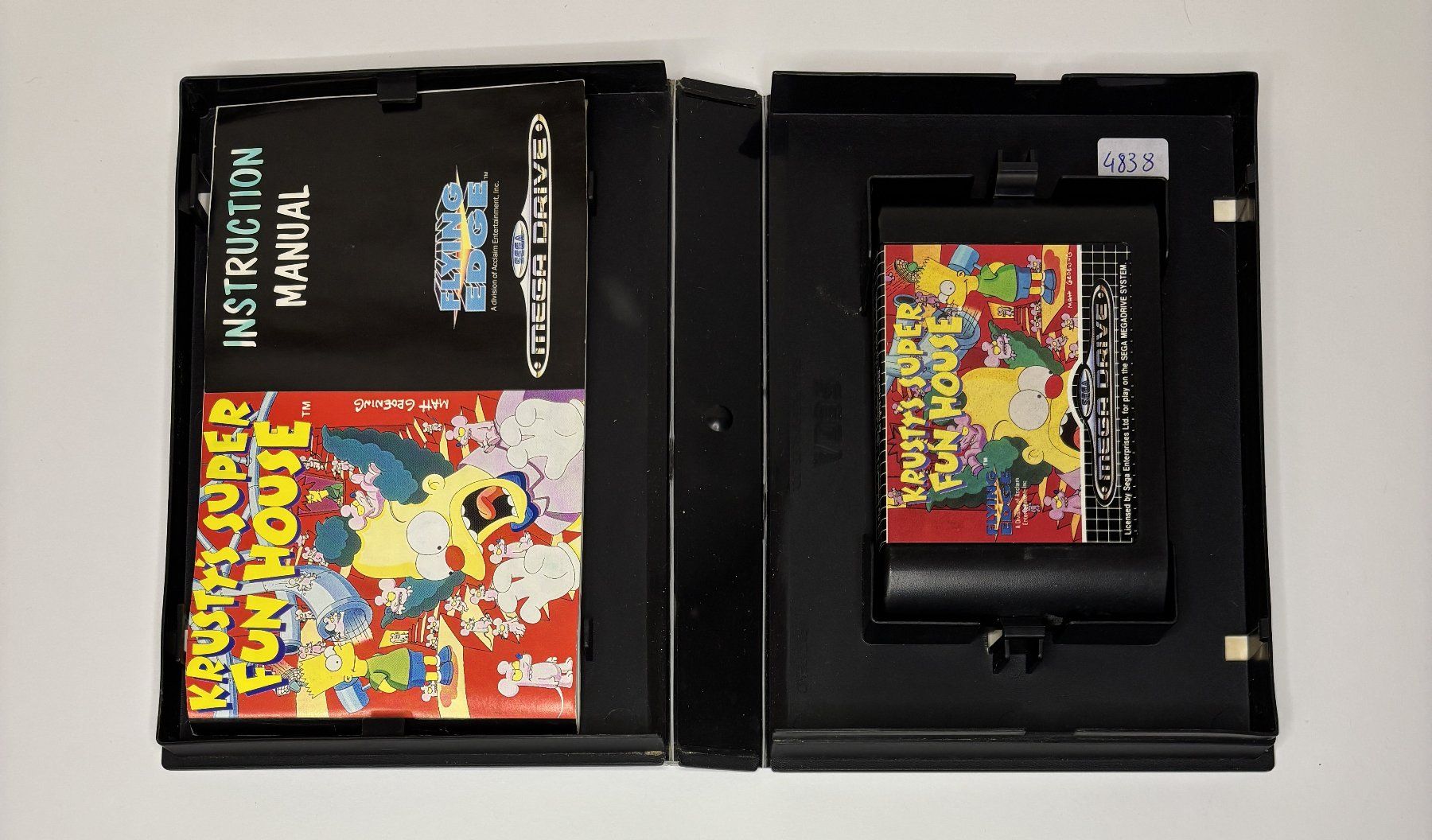 Sega Jeux: MD - Krusty's Super Fun House – D'occasion à Allschwil par Bullach 1