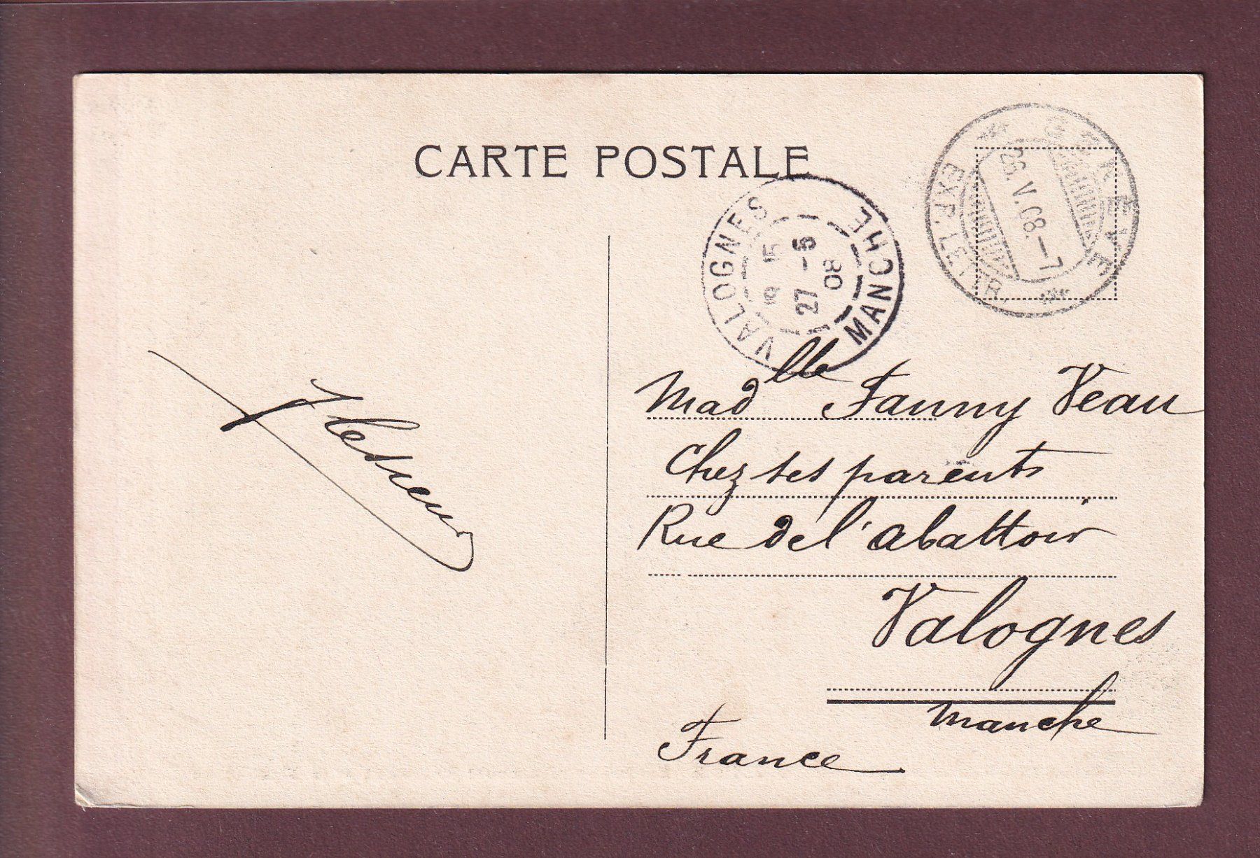 Ansichtskarten: GENEVE - Monument Brunswick - 1908 – Gebraucht aus Pully von nicecards 1