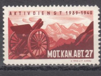 Tutti i francobolli: Artillerie Wi 191 * – Usato da Bürglen TG venduto da StampGraf