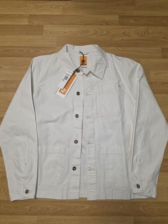 Timberland Hemdjacke weiss Grösse M neu mit Etikett