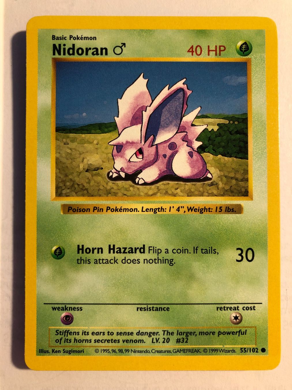 Sammelbilder & Trading cards: Nidoran Base Set Shadowless - MINT - ab 1.- – Gebraucht aus Giubiasco von dan_pr8b