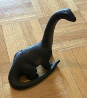 Schwarzer Brontosaurus Dinosaurier, tolle Figur