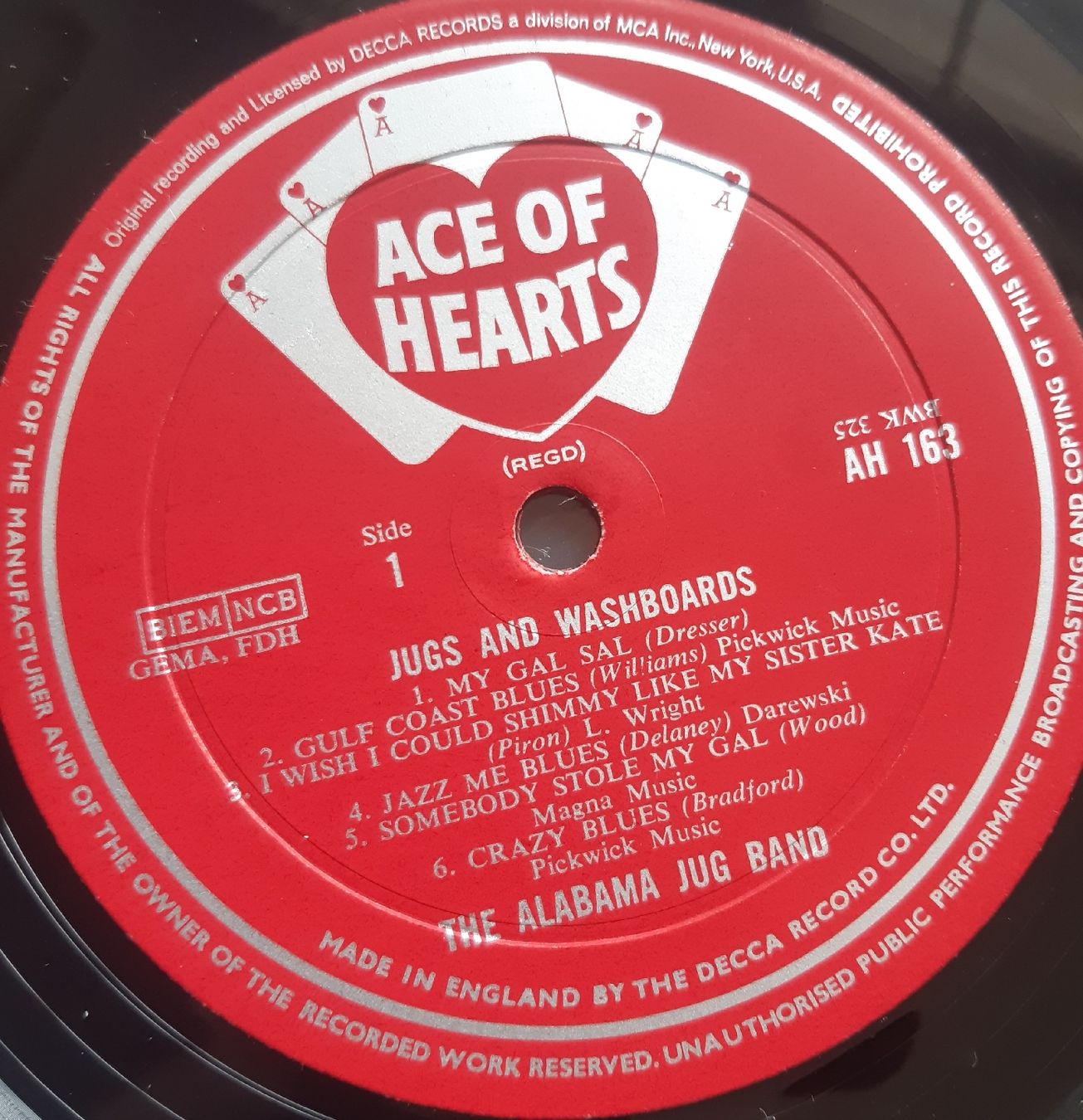 Vinyles: Jug & Washboards – D'occasion à Frick par kyb_yq8h 2