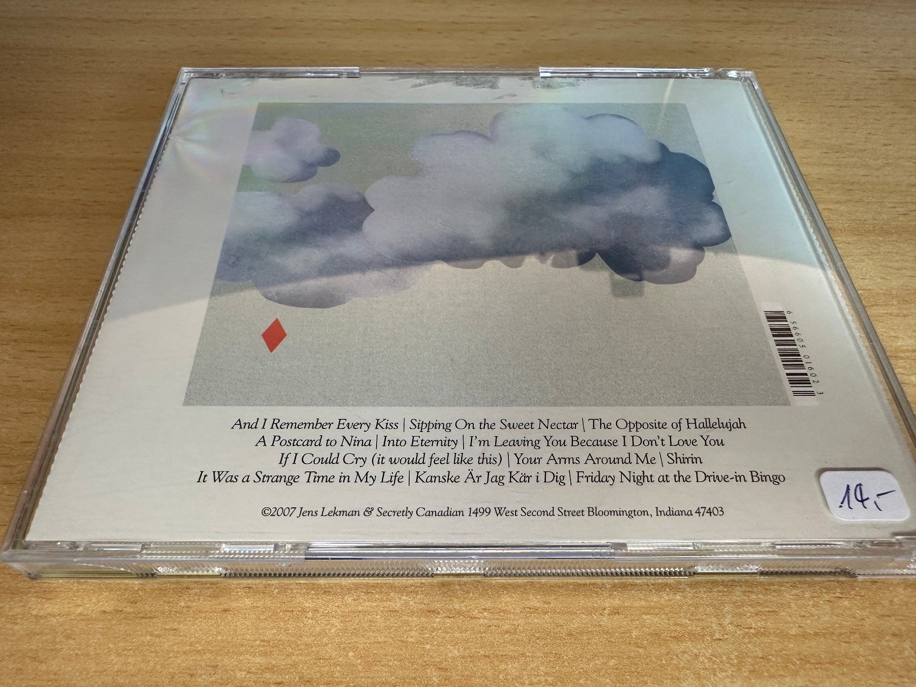 CD: Jens Lekman - Night Falls Over Kortedala – Usato da Rikon im Tösstal venduto da Alpenmutz 1