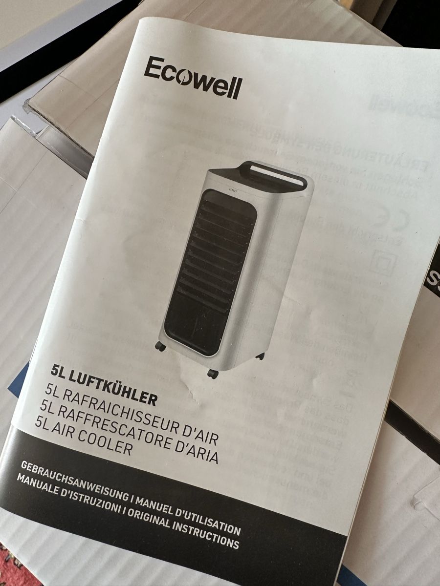 Condizionatori: Luftkühler Ecowell NEU – Nuovo e nell'imballaggio originale da Wallisellen venduto da funnydance 9