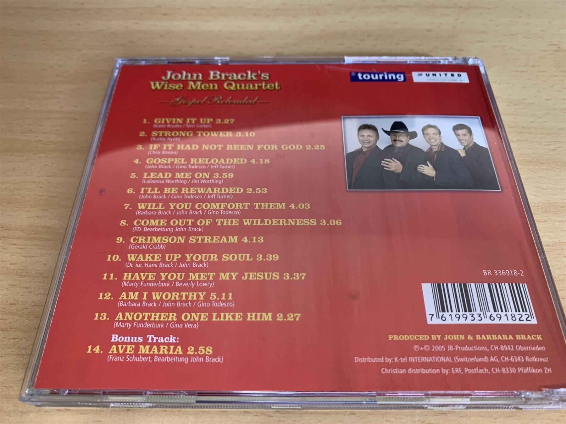 CD: John Brack's Wise Man Quartet – Usato da Rikon im Tösstal venduto da Alpenmutz 1