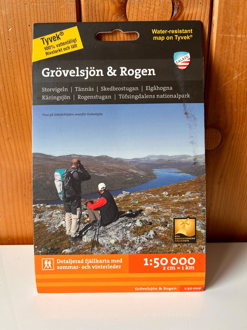 Cartine & Atlanti: Wanderkarte Grövelsjön & Rogen – Nuovo e nell'imballaggio originale da Saanen venduto da Tricha02