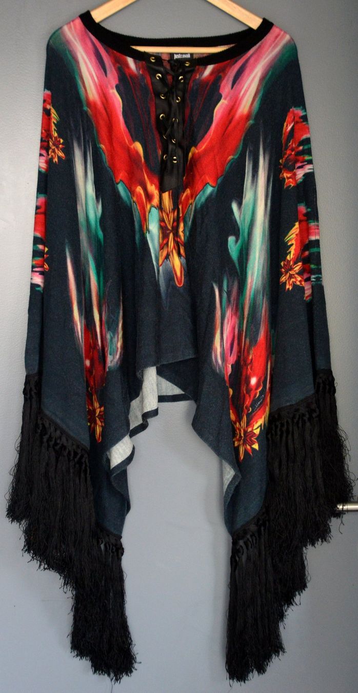Roberto Cavalli Giacche: Poncho  Just Cavalli .S/M – Usato da Collonges venduto da Auganien 1