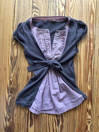 Vintage Kookai Wickelshirt y2k
